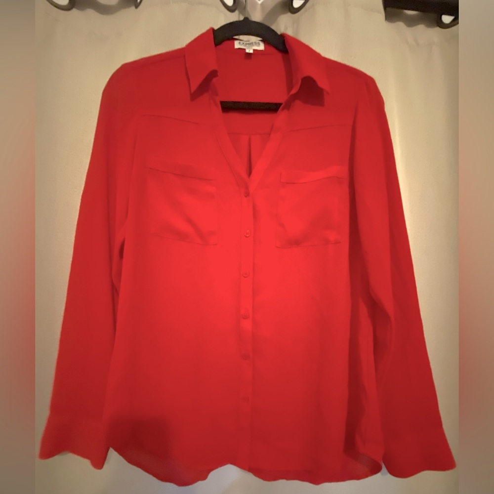 Express, slim fit, Small, Woman’s button up blouse